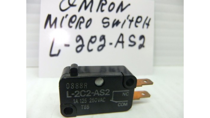 Omron L-2C2-AS2 micro switch 